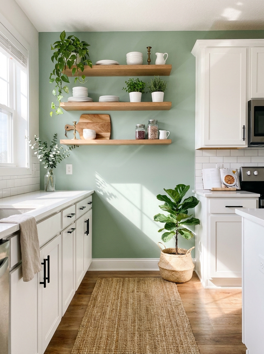 Paint or Wallpaper an Accent Wall for Personality