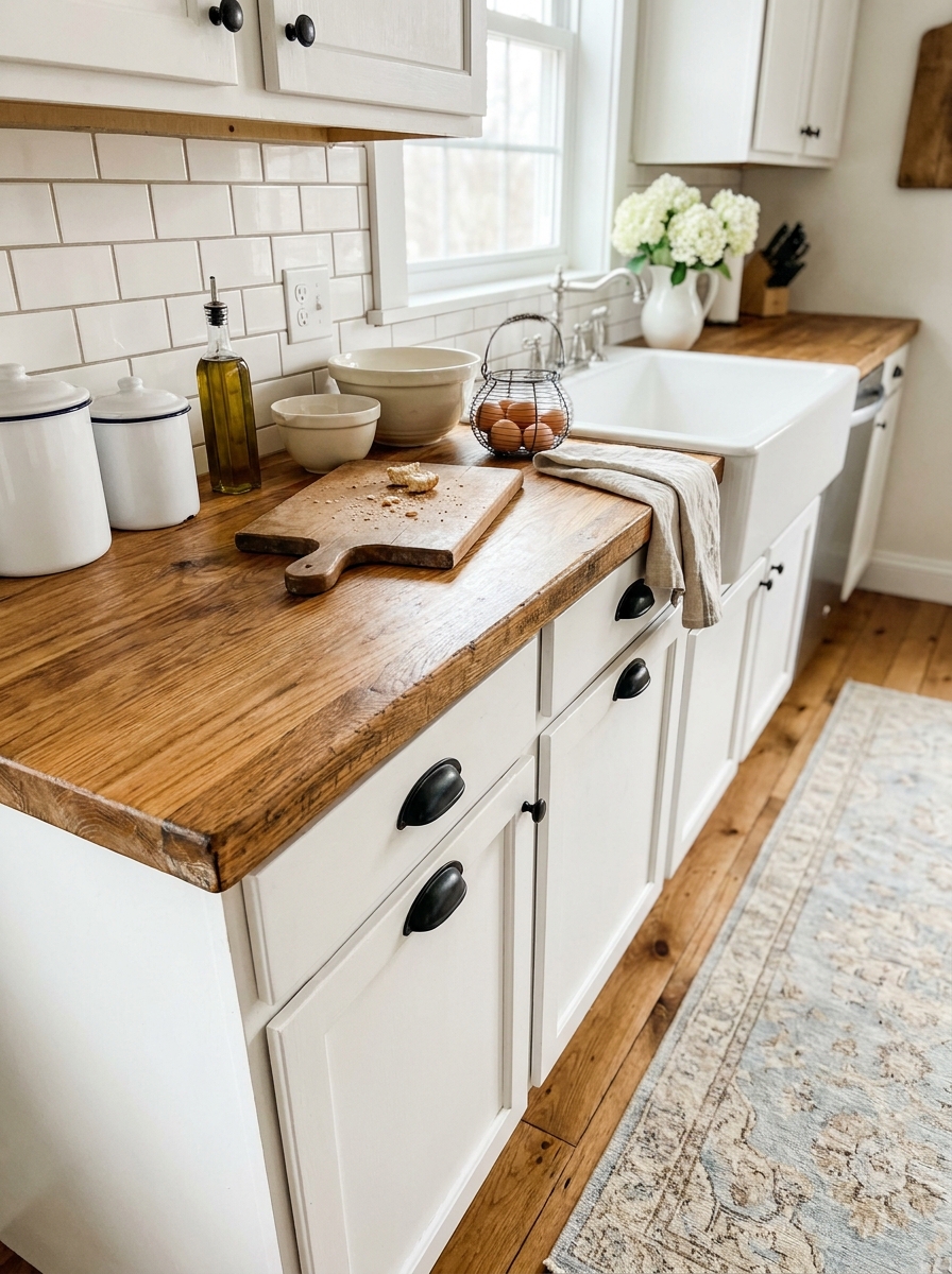 Butcher Block Countertop Upgrade