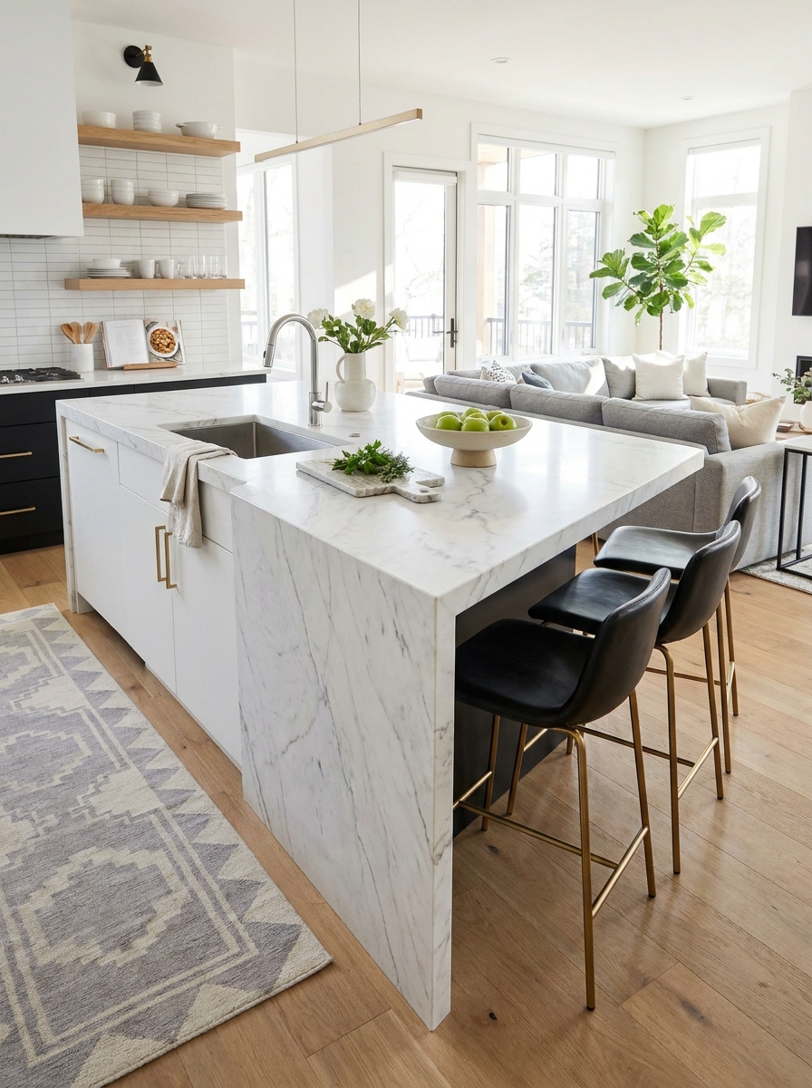 The Multi-Functional Island That Anchors Everything