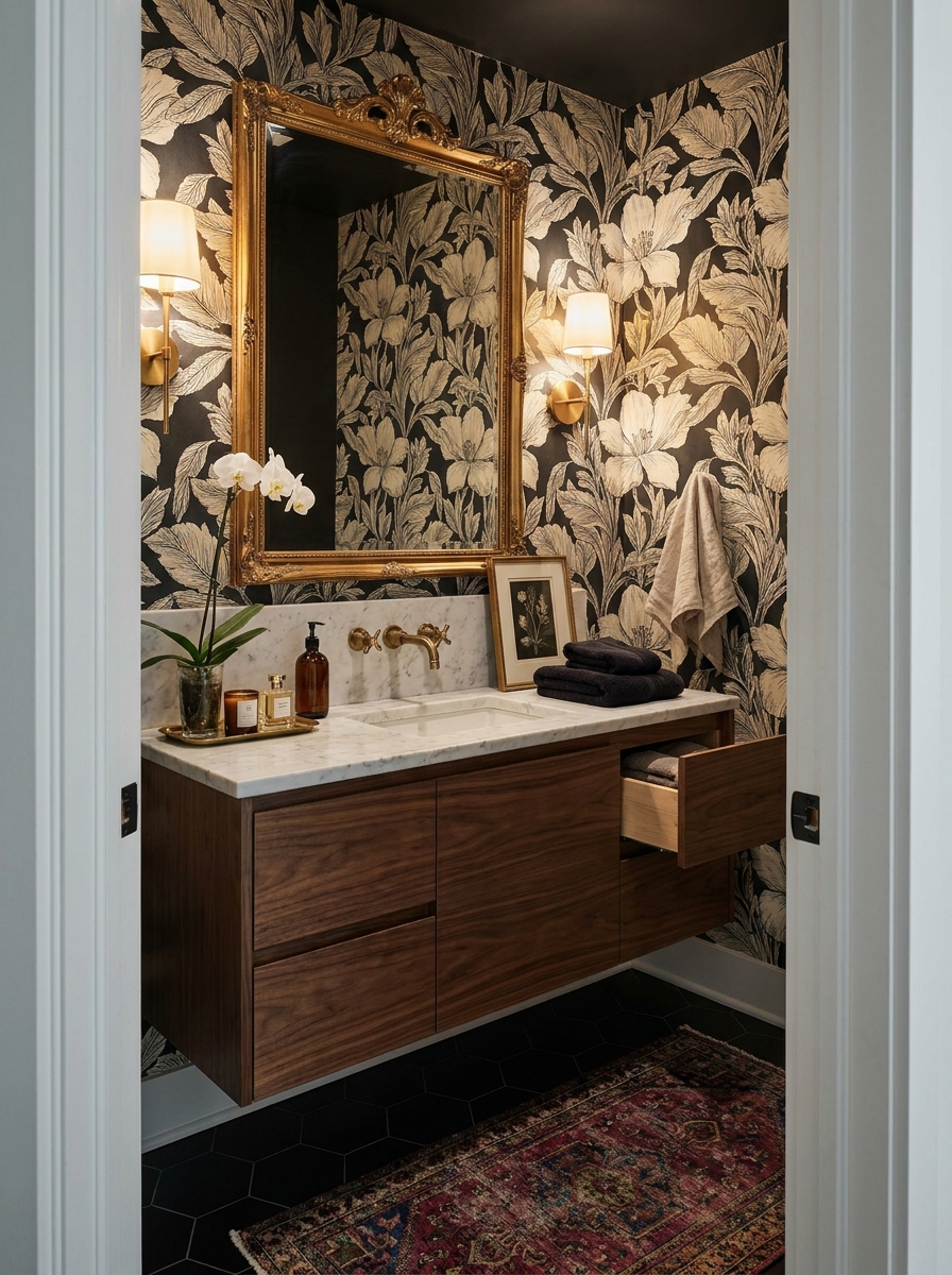 Go All In With Dramatic Wallpaper