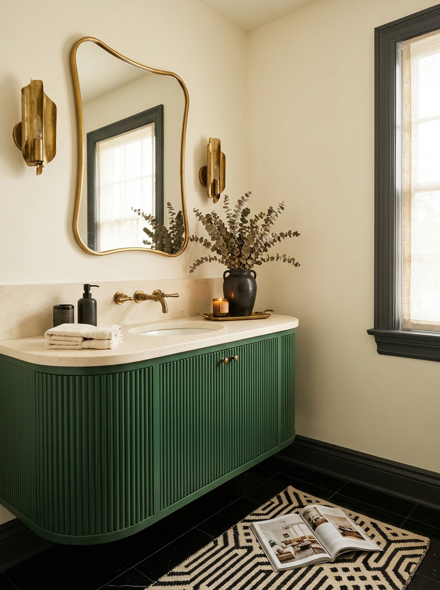 Choose a Sculptural Vanity Instead of a Basic Box
