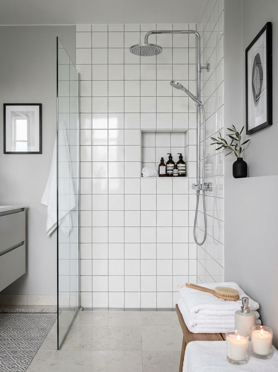 Contrast Grout That Turns Simple Tile into a Feature