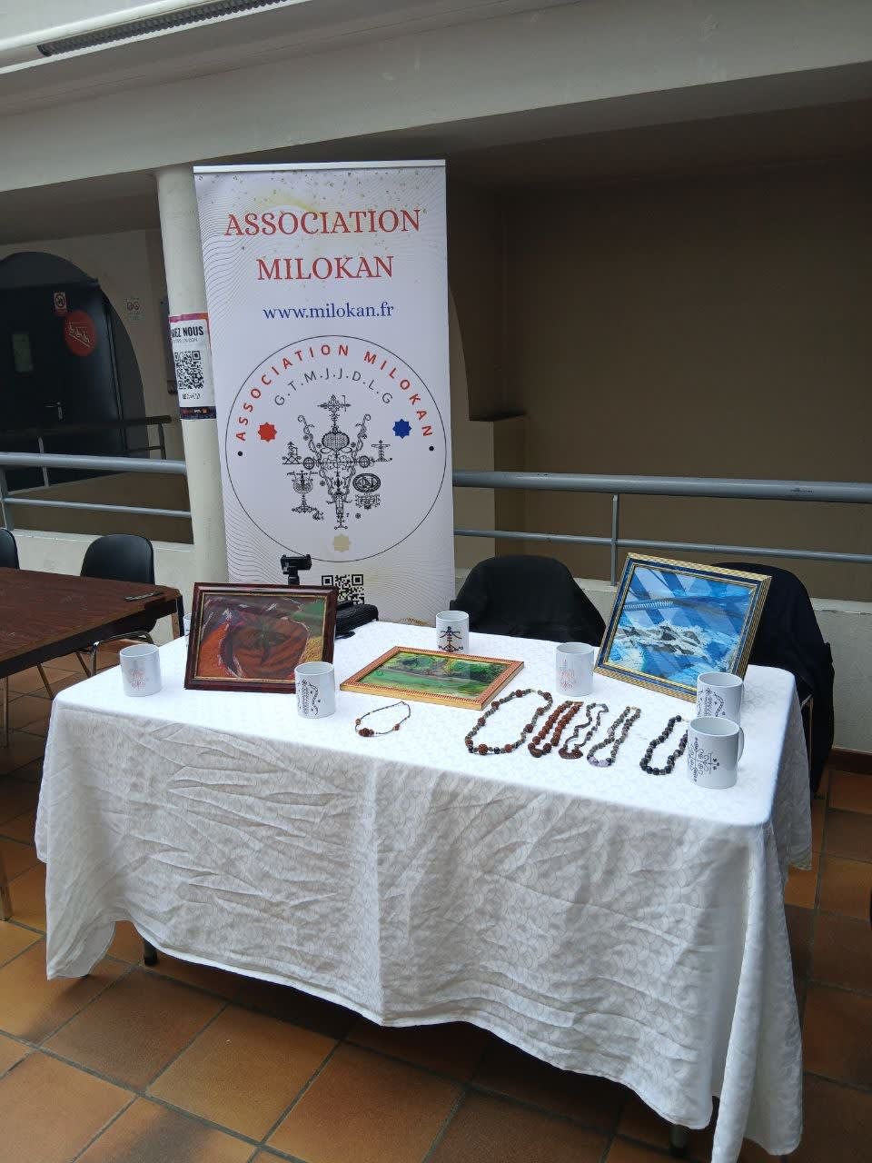 Stand de l'Association Milokan