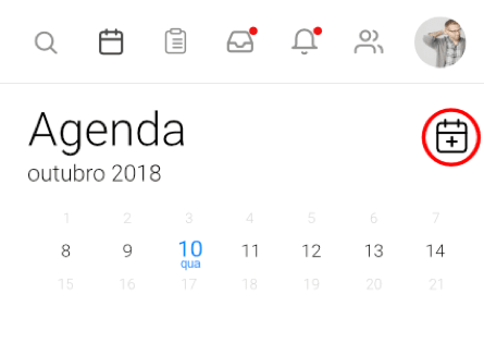Screenshot of the prototype, highlighting the problematic area.