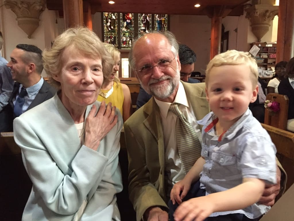 Photo of Nigel and some loved ones.