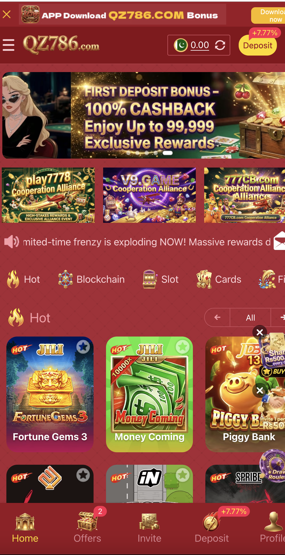 QZ786 Game Download Apk Free Android Earning App 2026 Screenshot 2