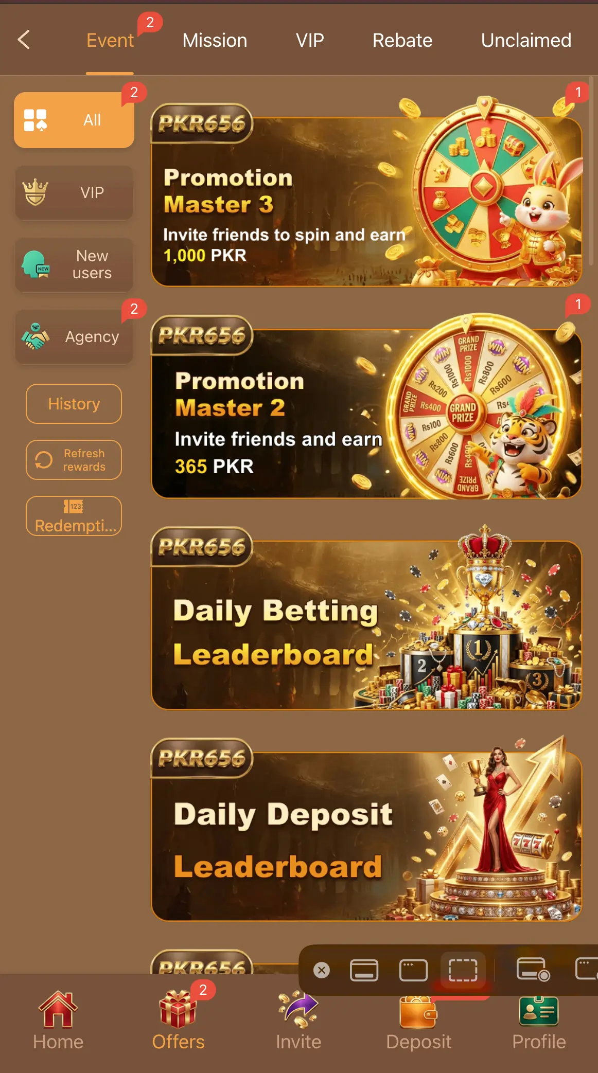 PKR656 Game App Download – Earn Money Playing Games Screenshot 2