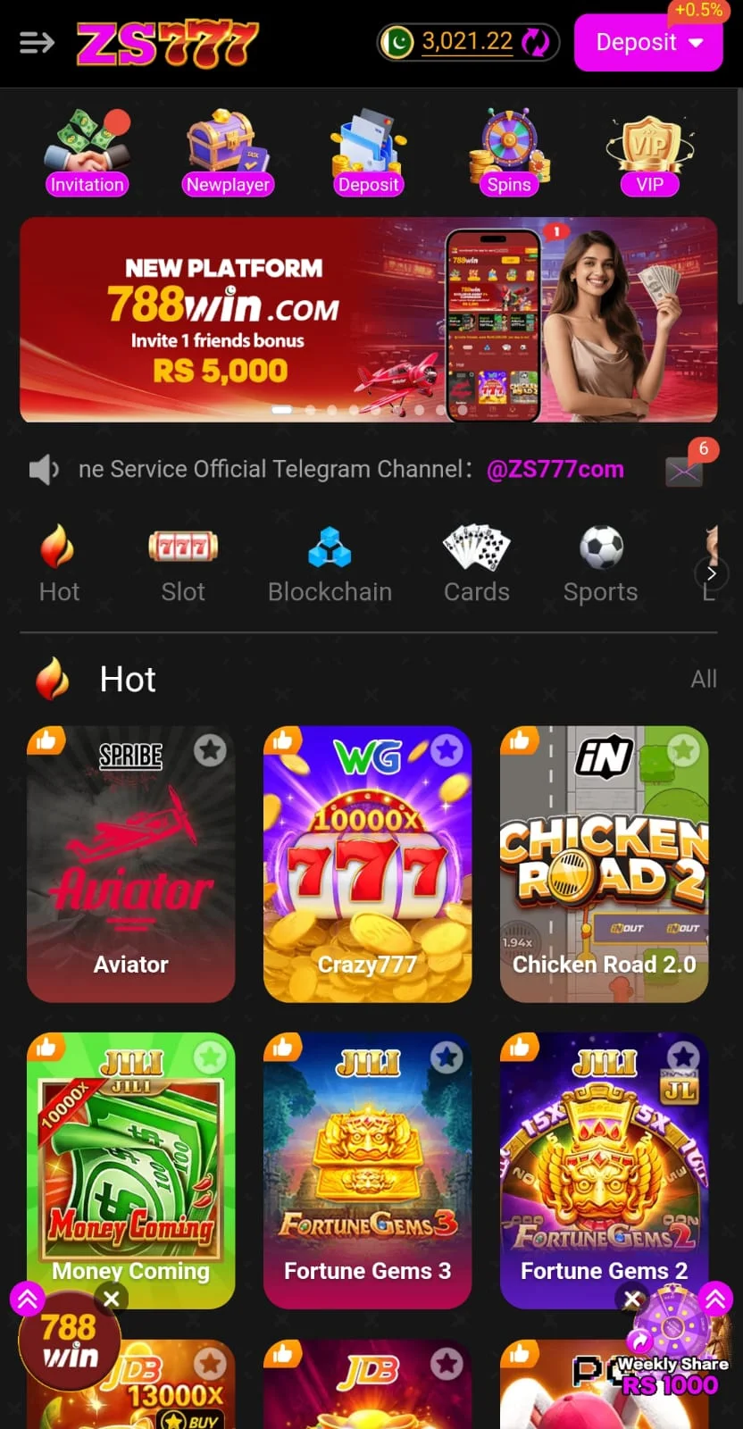 ZS777 Game APK Download 2025 – Earn Real Money Online in Pakistan Screenshot 3