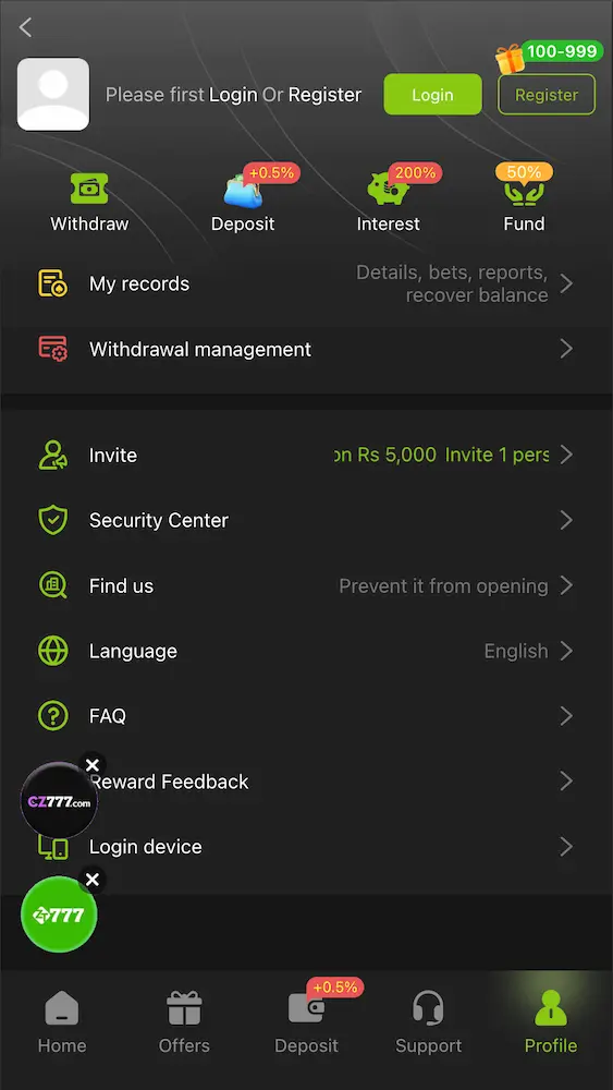 Zs999 Game Download APK (New Earning App) in Pakistan Screenshot 2