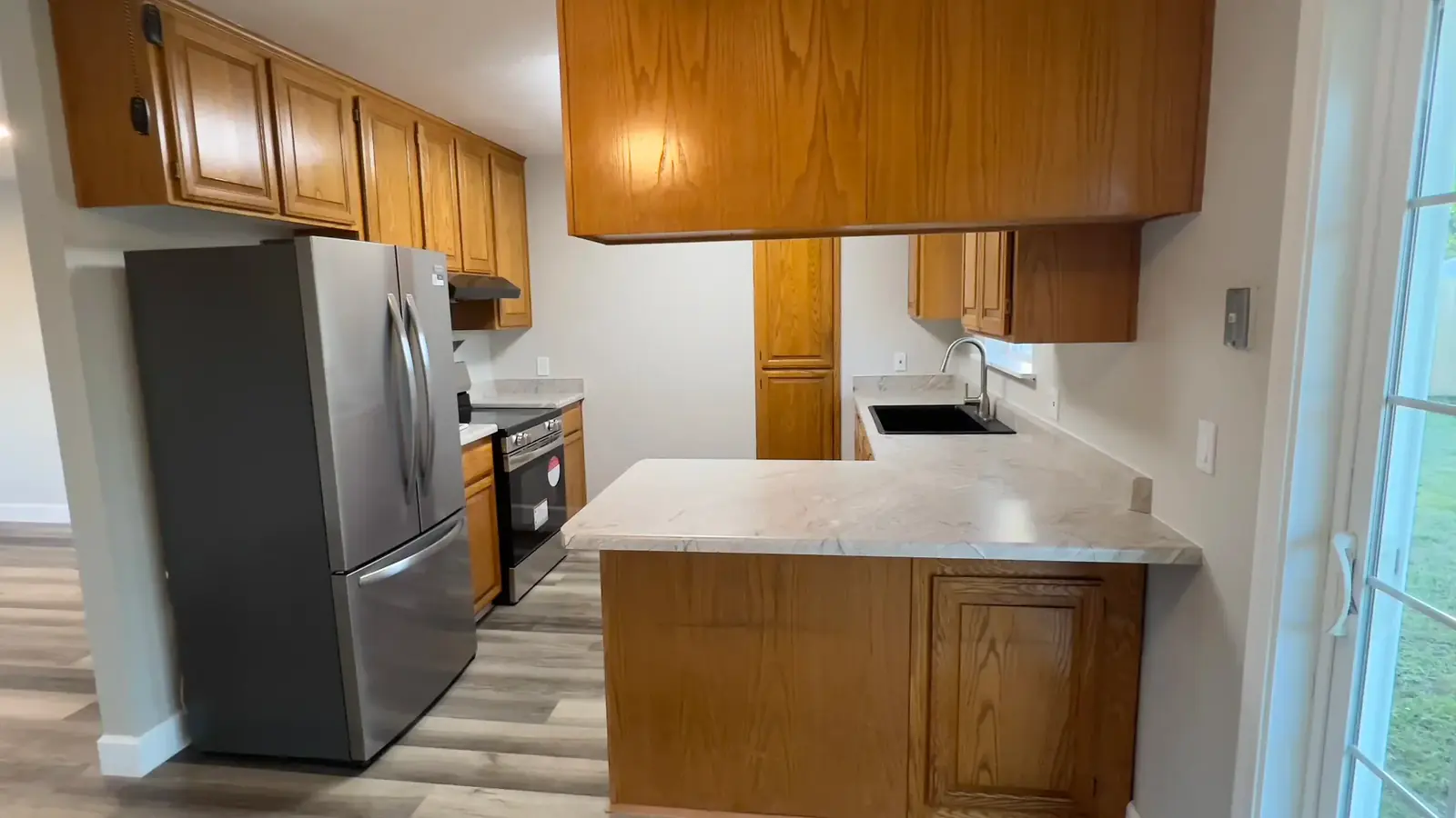 Finished composite deck