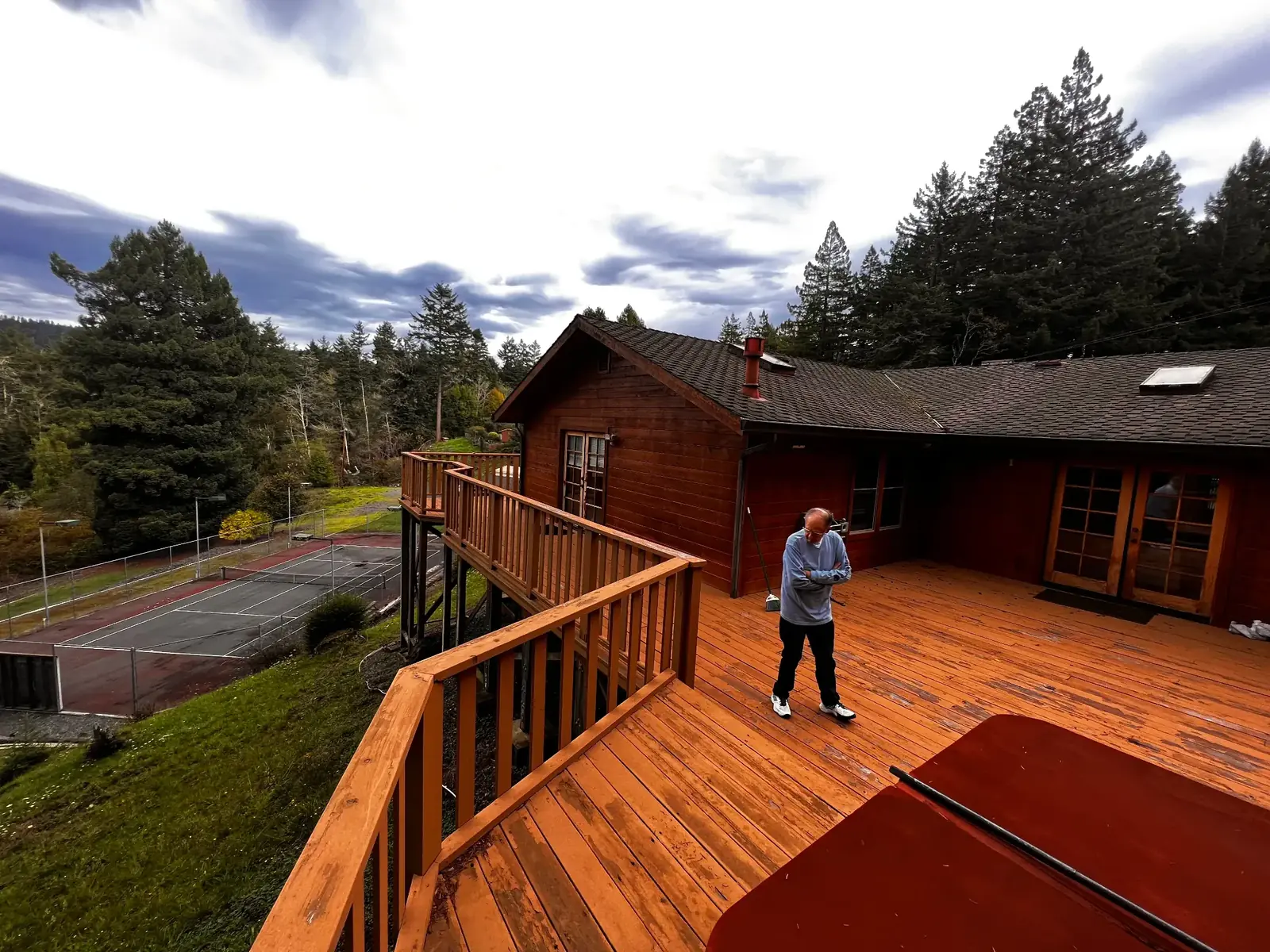 Hunter & Son crew working on a remodeling project