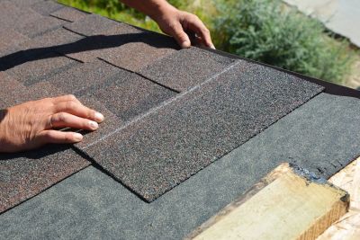 Roof shingle installation