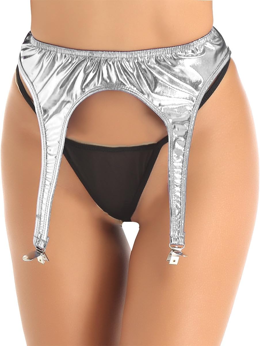 Portejarretelles Cuir Femme Sexy