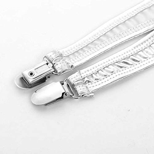 Vue 5 de Portejarretelles Cuir Femme Sexy