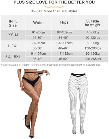 Vue 5 de Collant Resille Large Noir