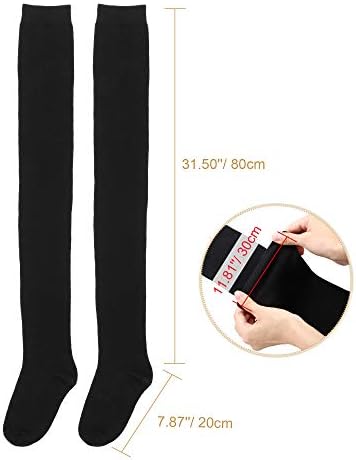 Vue 4 de Over Knee Thigh Chaussettes