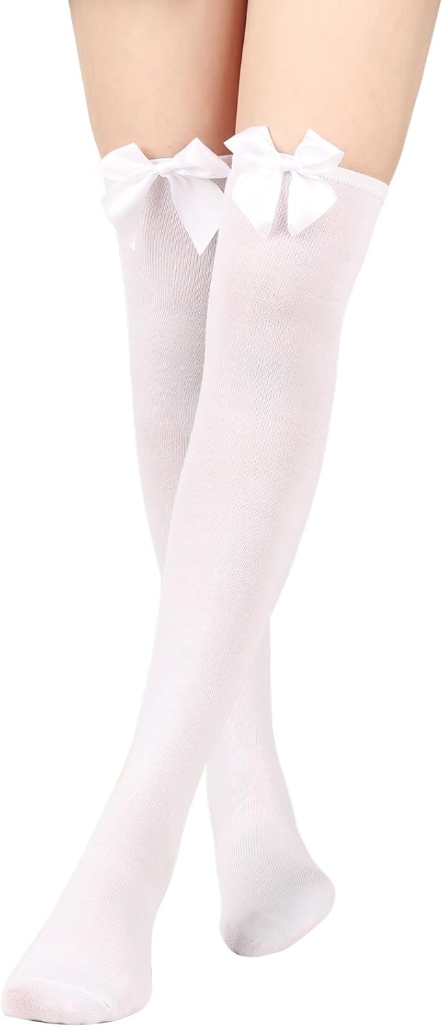 Paire Bas Blanc Avec