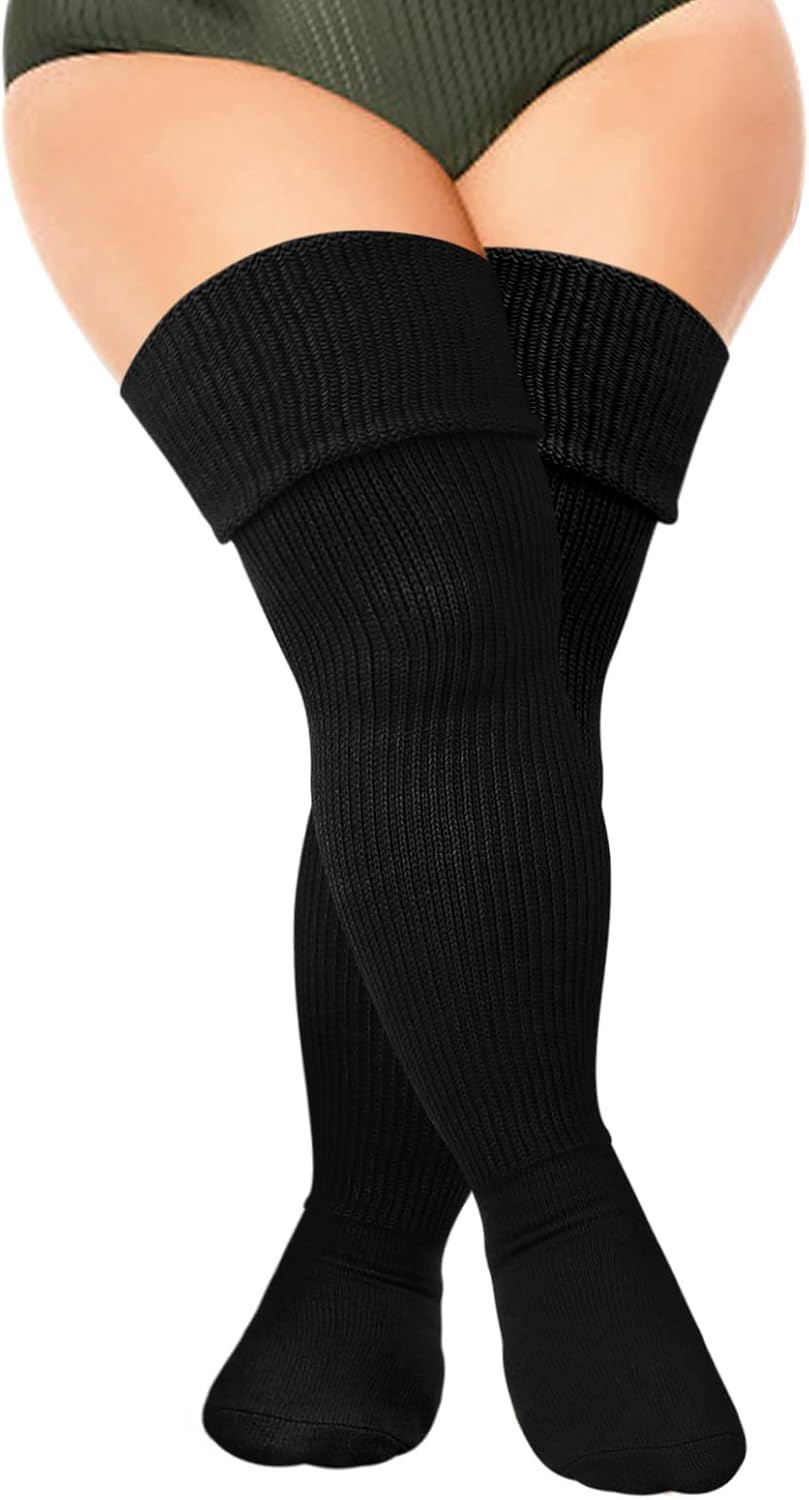 Femme Grande Taille Chaussettes