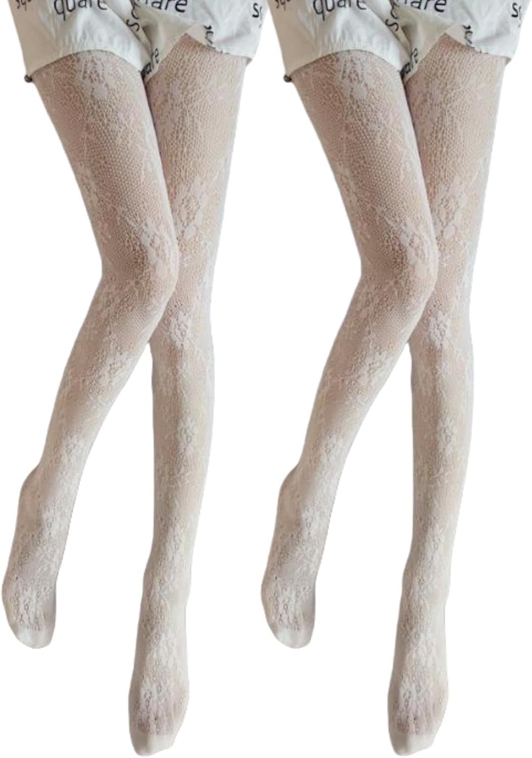 Lolita Collants Blancs En
