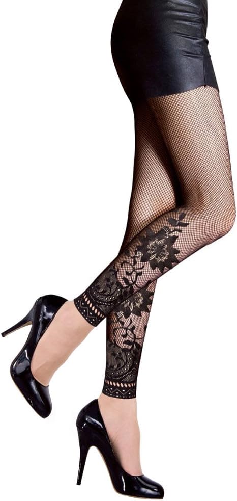 Collant Resille Tatouage Motif