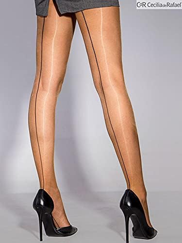 Vue 4 de Femmes Sevilla Chic Collants