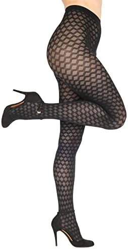 Vue 4 de Collants Resille Pour Femme