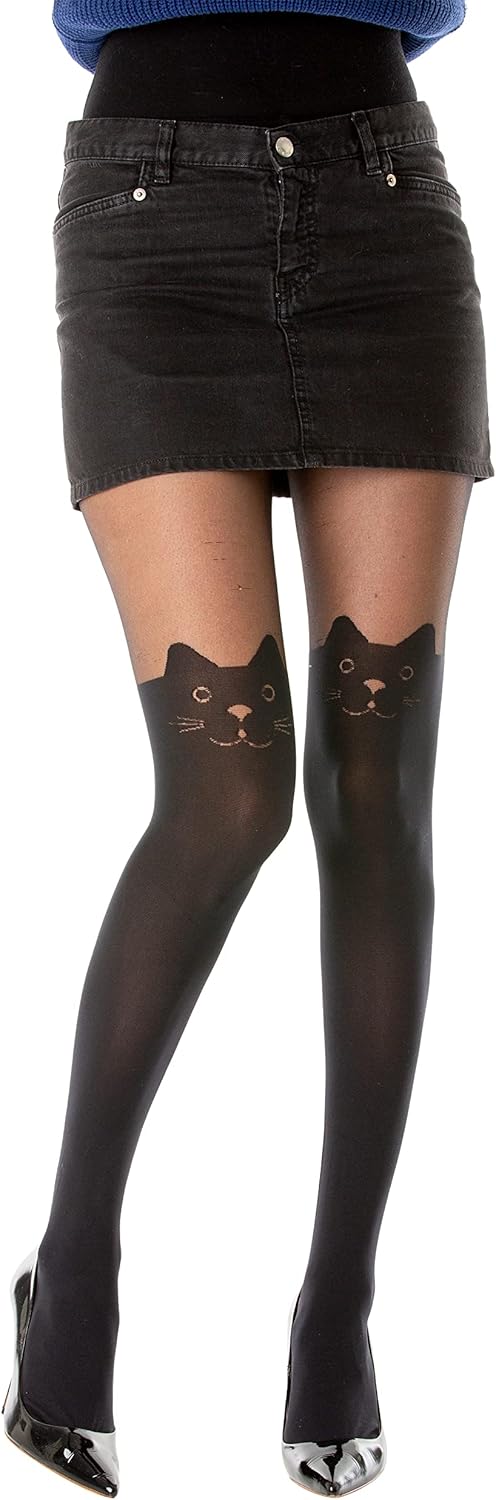 Collants Fantaisie Femme Noir