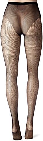 Vue 4 de Collant Femme Sexy Resille