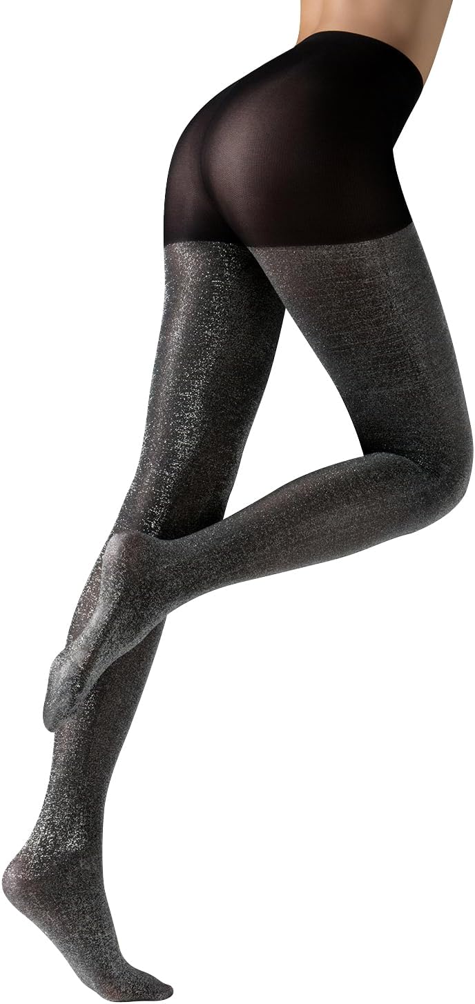 Collant Opaque Brillant Or