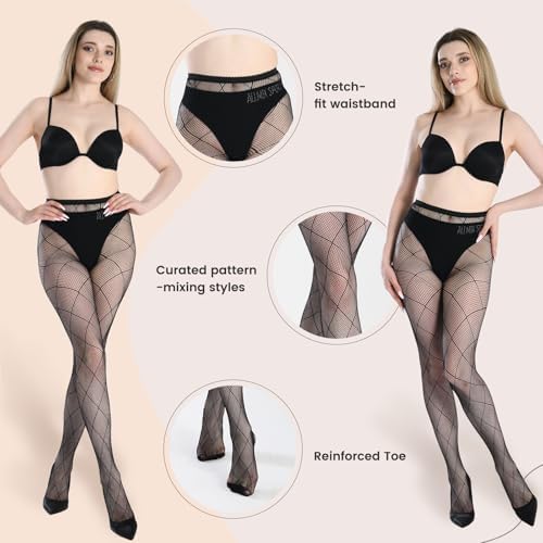 Vue 3 de Collant Femme Fantaisie Collants