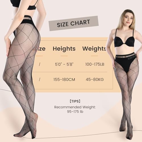 Vue 4 de Collant Femme Fantaisie Collants