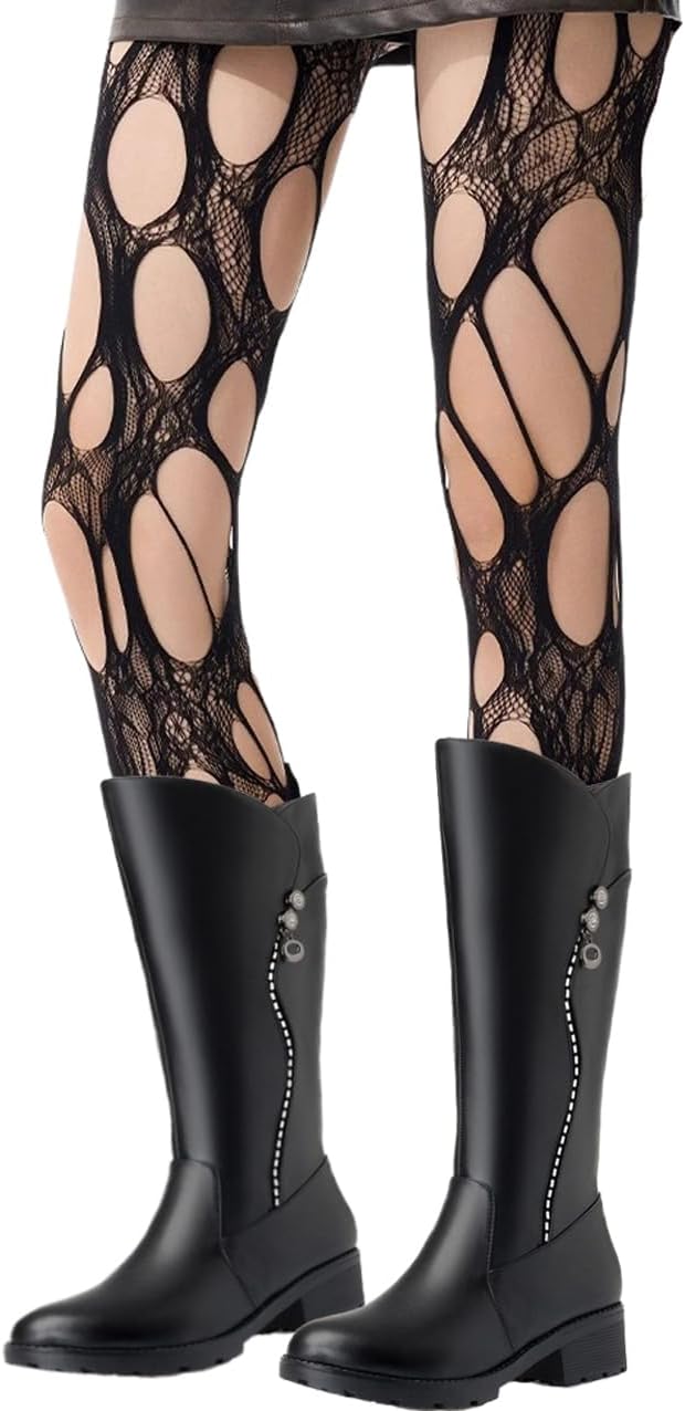 Collants En Resille Dechires