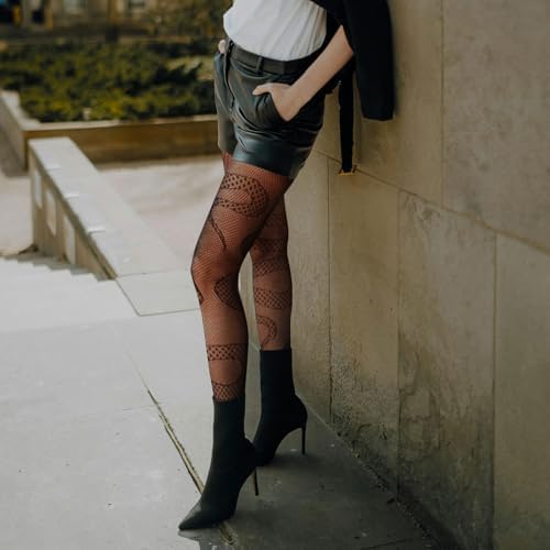 Vue 5 de Paires Collants Bas Resille