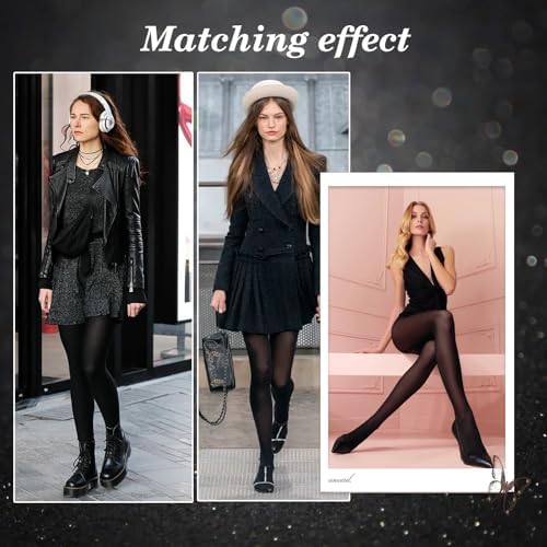 Vue 5 de Paires Denier Collants Femme