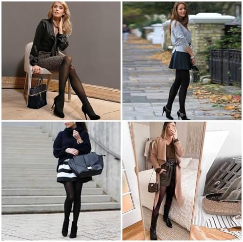 Vue 6 de Paires Collant Opaque Deniers