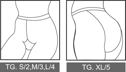 Vue 4 de Zarra Collant Uni En