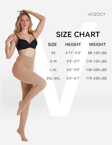 Vue 7 de Collant Femme Deniers Taille