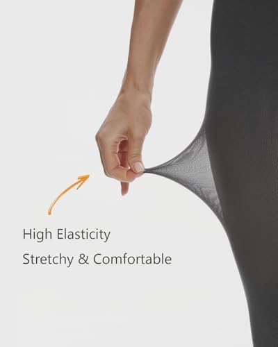 Vue 4 de Collant Femme Taille Haute
