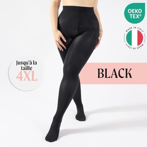 Vue 4 de Collant Opaque Push Up