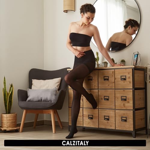 Vue 5 de Collant Opaque Push Up