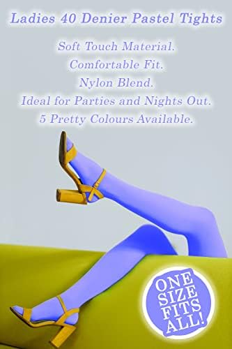 Vue 4 de Femme Collants Pastel Colores