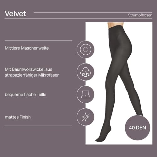 Vue 4 de Velvet Collant Femme Deniers