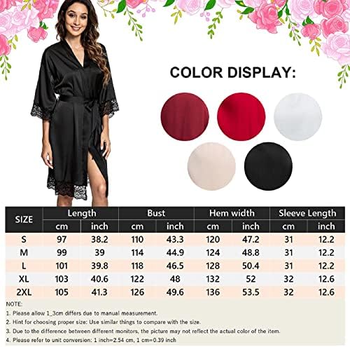 Vue 5 de Kimono Femme Peignoir De