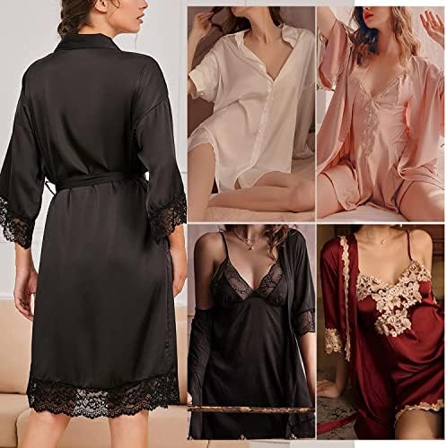 Vue 6 de Kimono Femme Peignoir De