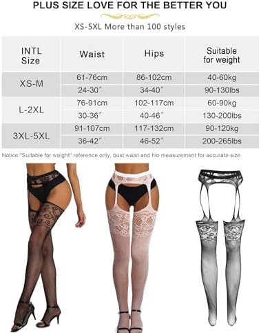 Vue 6 de Collant Resille Grande Taille