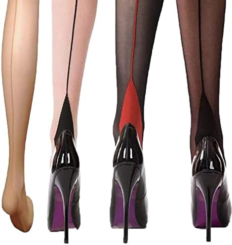 Vue 4 de Collant Transparent Femme Collants