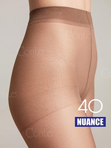 Vue 4 de Collant Femme Mat Avec