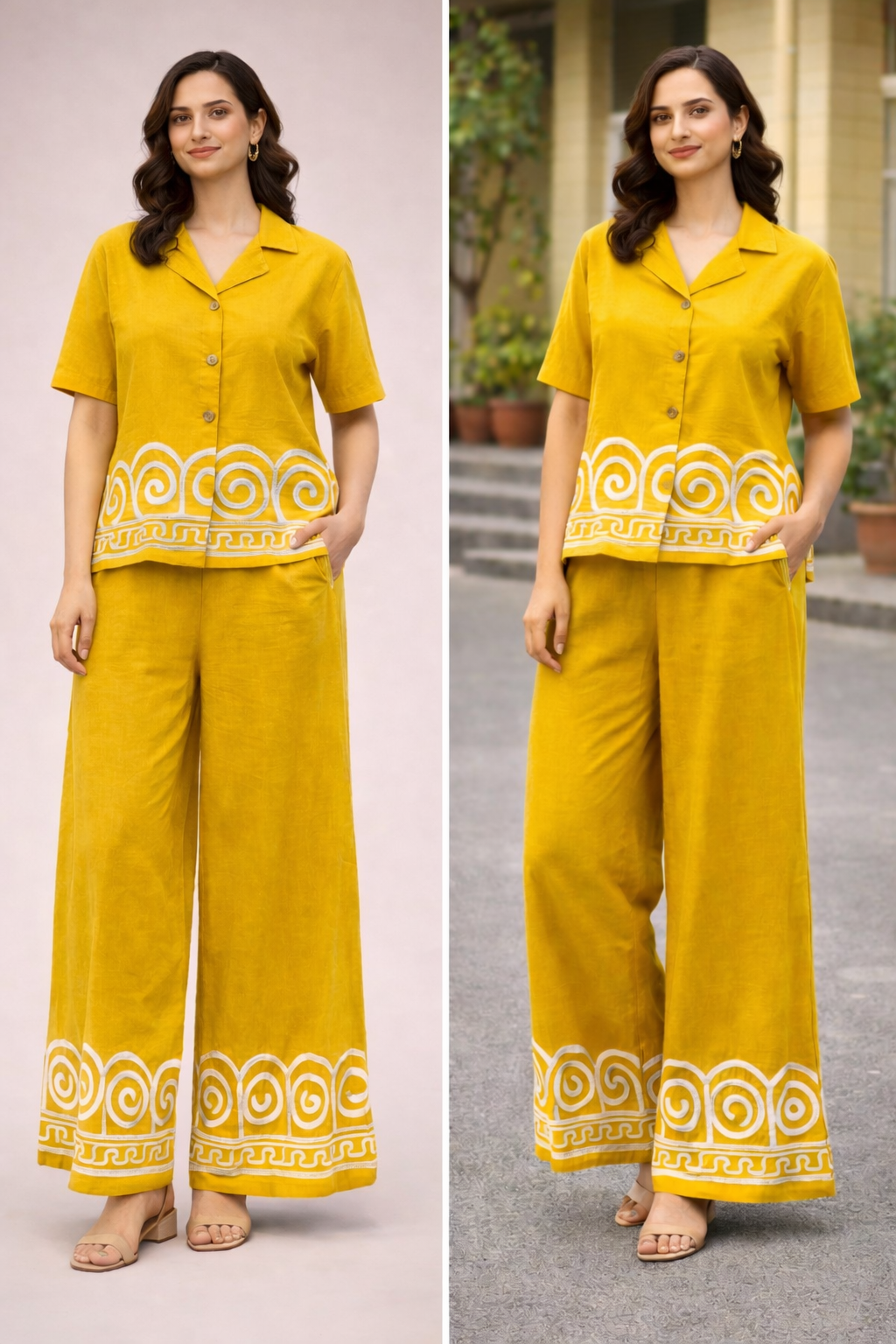 Mustard Muse Cord Set