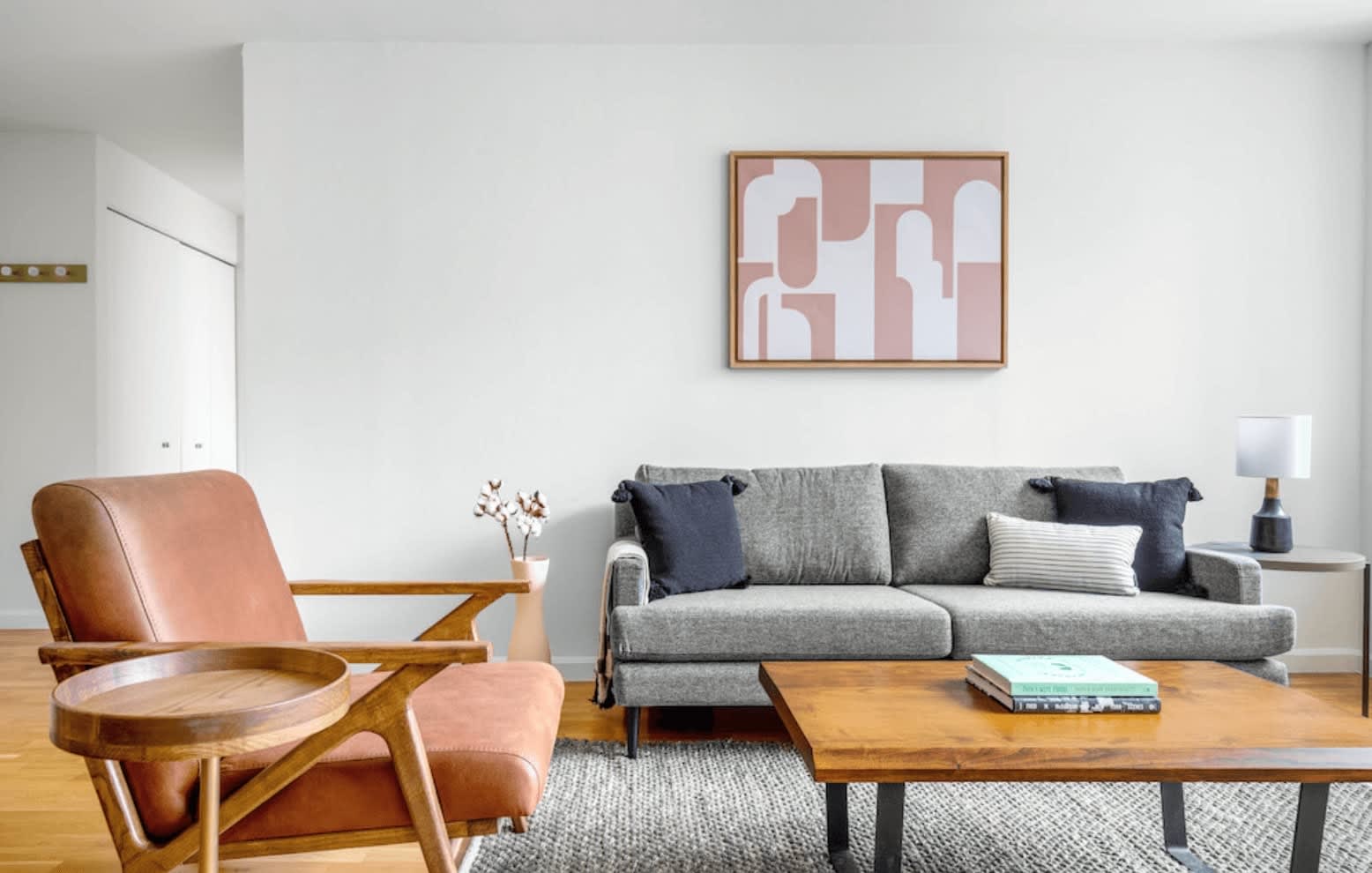 Blueground apartment living room 2