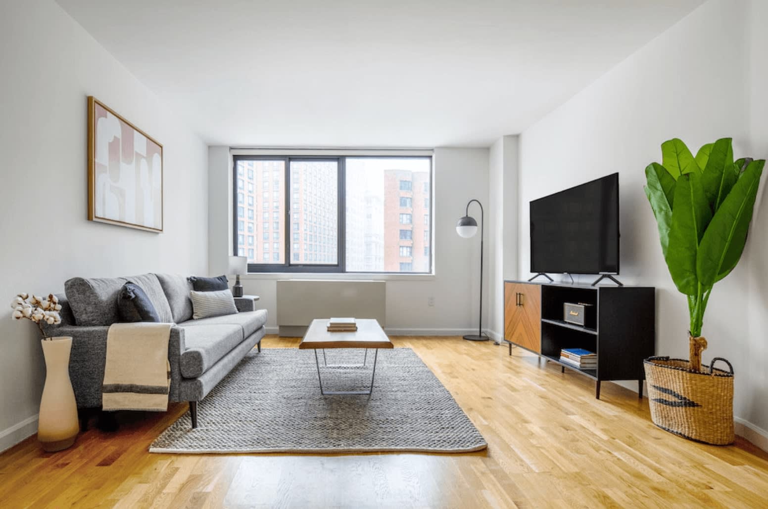 Blueground apartment living room